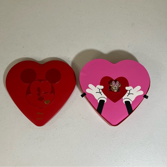 Disney x Fossil Watch Ring Limited Edition Rose Gold Stainless Steel NEW Trendy - Picture 2 of 6